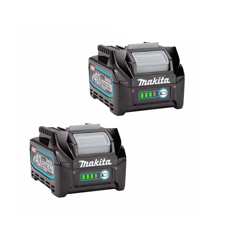 Makita BL4050F 40v Max XGT 5Ah Battery Twin Pack 2x5Ah Gold