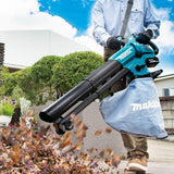 MAKITA DUB187Z 18v LXT Cordless Leaf Blower Vacuum attachment and Bag Silver
