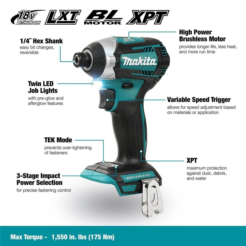 Makita DTD154Z Impact 18V Cordless Impact Driver Body only