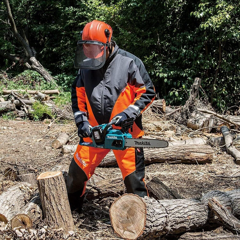 Makita DUC405Z Chainsaw 18v Twin battery 36V 16" 400mm Brushless body Gold