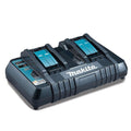 Makita Double Charger 18v Fast DC18RD Dual-Port Lithium-Ion LXT Gold