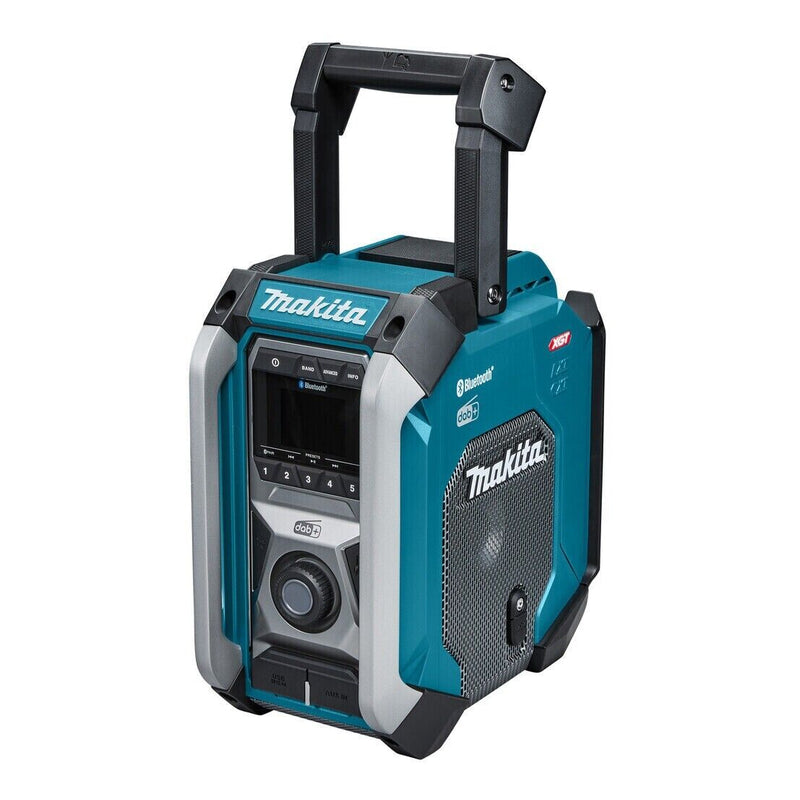Makita Radio Bluetooth Dab 18V OR 40V Job Site MR007GZ Body Only Gold