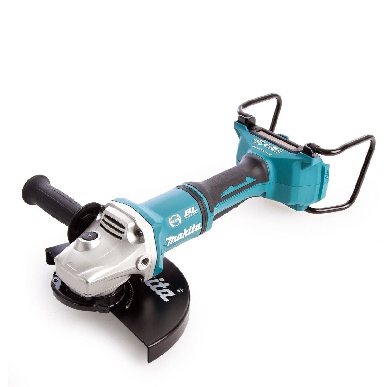 Makita DGA900Z 18v/36V 230mm Brushless Angle Grinder Body Only Silver