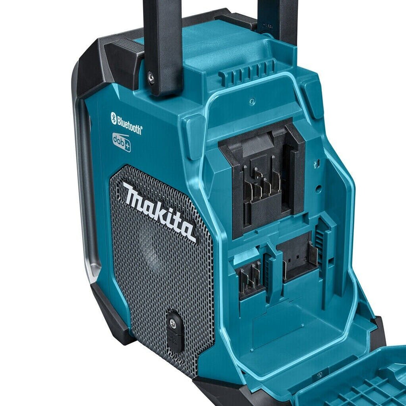 Makita Radio Bluetooth Dab 18V OR 40V Job Site MR007GZ Body Only Gold