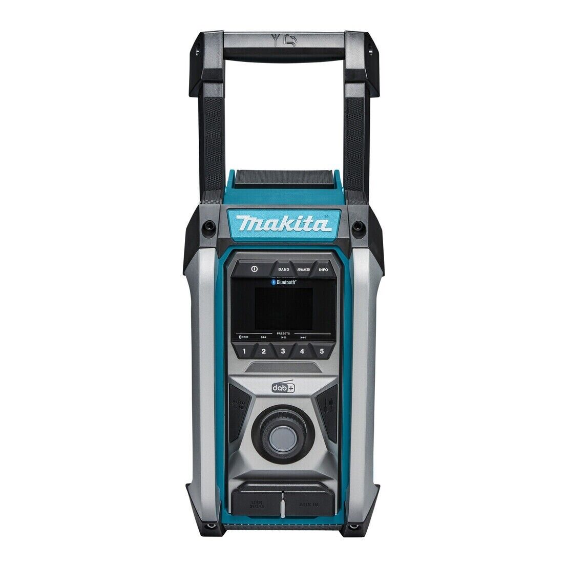 Makita Radio Bluetooth Dab 18V OR 40V Job Site MR007GZ Body Only Gold
