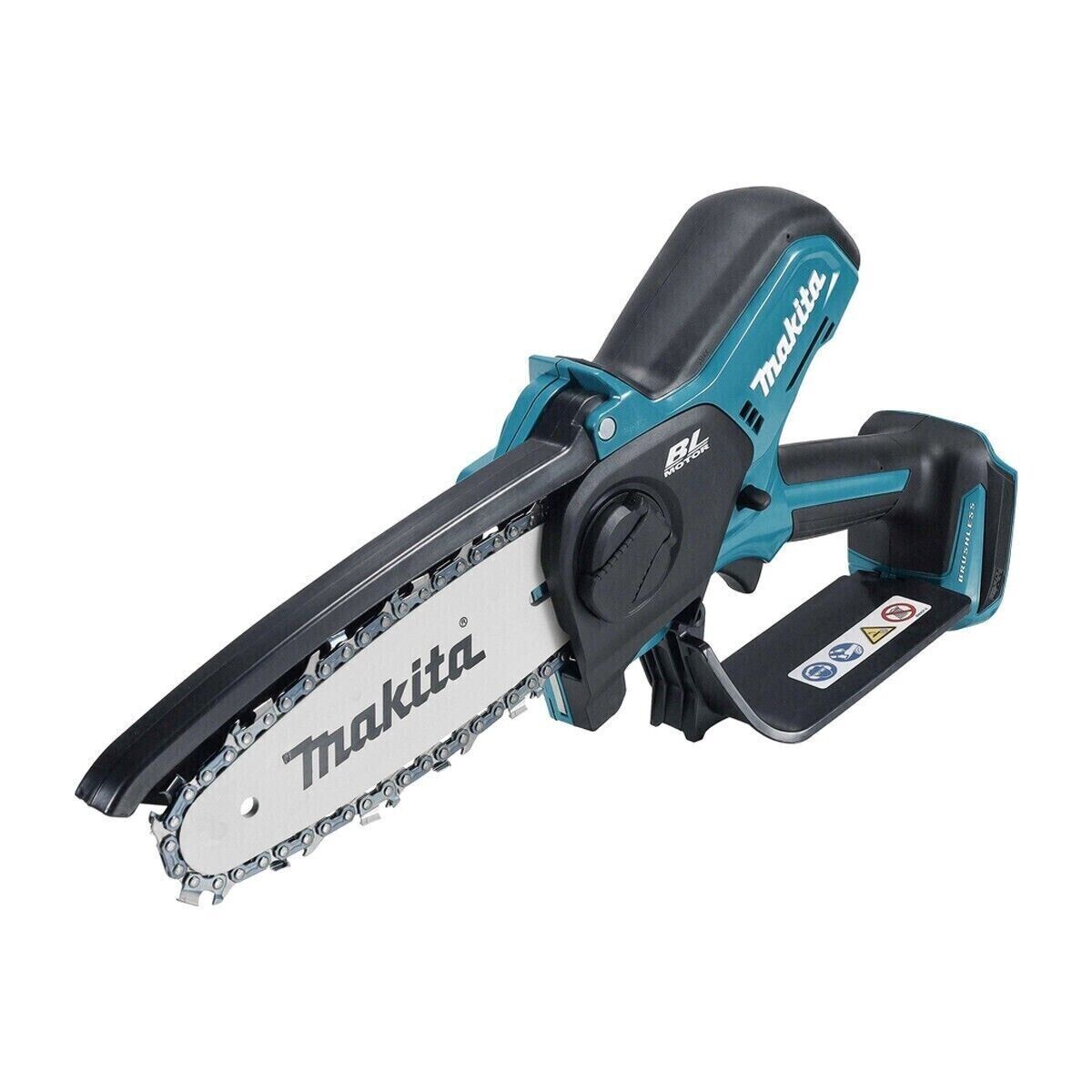 Makita DUC150Z 18v Brushless Pruning Saw 150mm LXT Body Only chainsaw Silver
