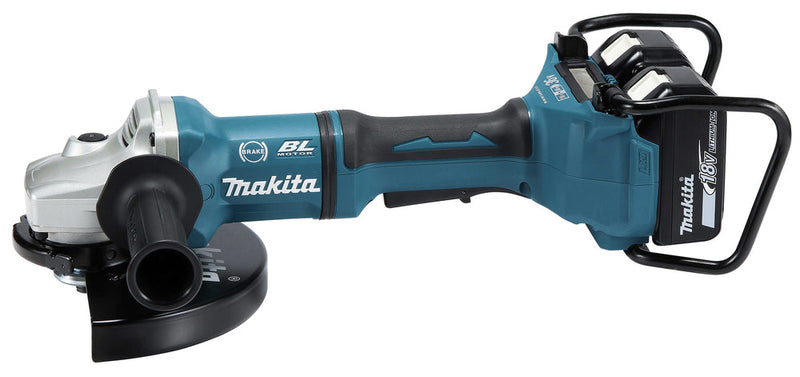 Makita DGA900Z 18v/36V 230mm Brushless Angle Grinder Body Only Silver